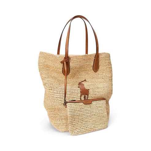 POLO RALPH LAUREN - Women's Natural Tote Bags