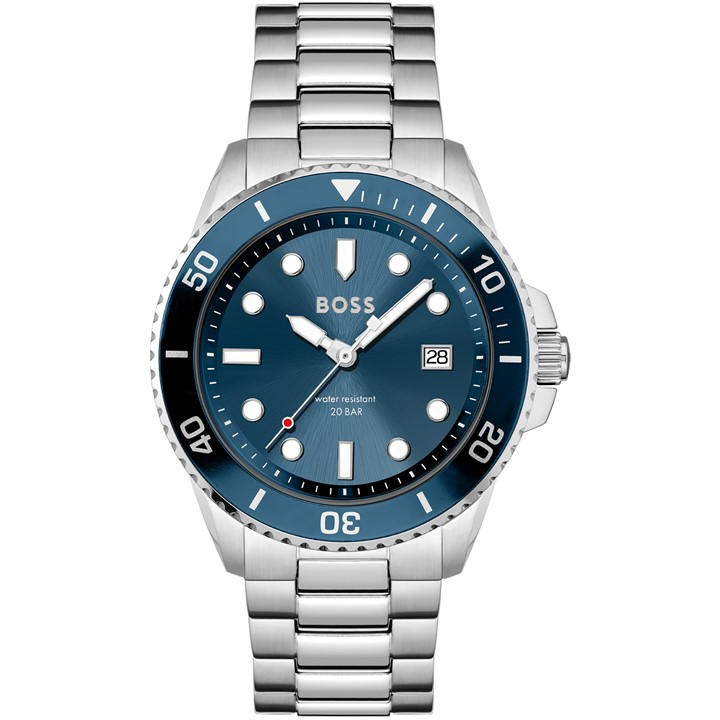 Boss Men's Silver Gents Ace Watch