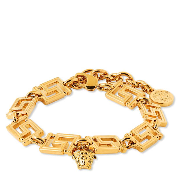 VERSACE Greca Gold Bracelet,Specials : American Fashion Style Bags On Sale