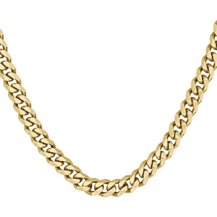 Boss Men's Gold Gents Cuban Chain For Him Necklace