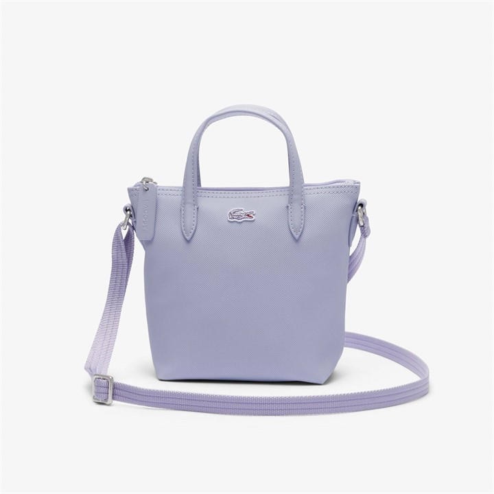 Lacoste Women's Purple Cross-Body Mini Bag
