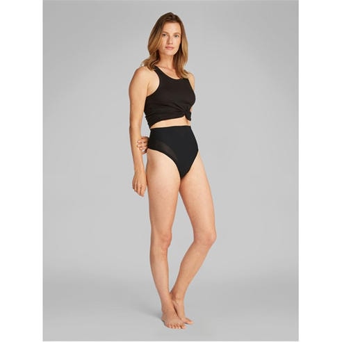 Calvin Klein - Women's Sculpted Firm Mesh Thong Shapewear