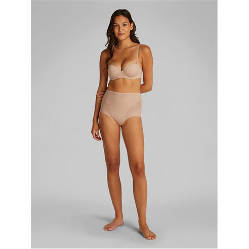 Calvin Klein - Women's Sculpted Firm Mesh Brief Shapewear