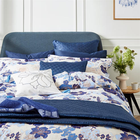 Ted Baker Home - T Quilted Pillow Sham White