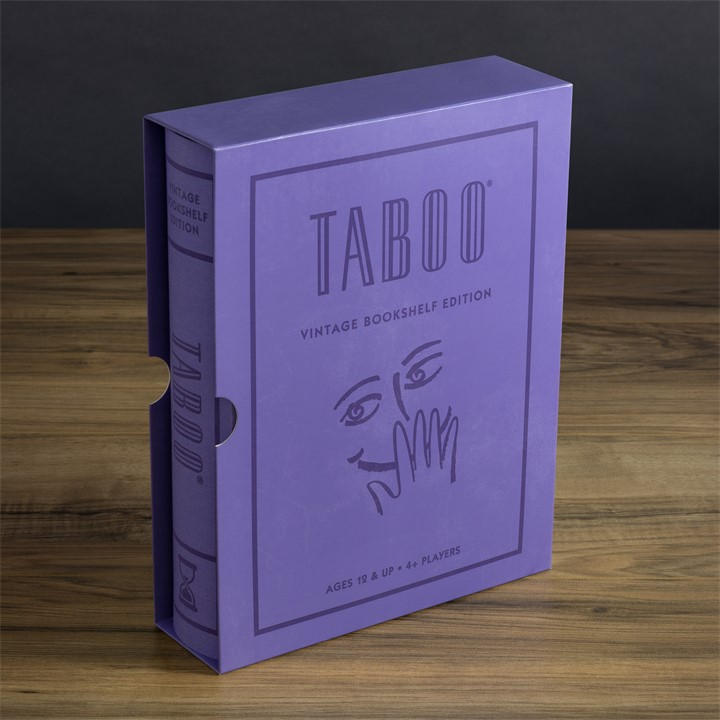 Hasbro Unisex Multi Taboo Vintage Bookshelf Edition