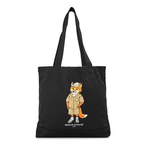 MAISON KITSUNE - Men's Dressed Fox Tote Bag