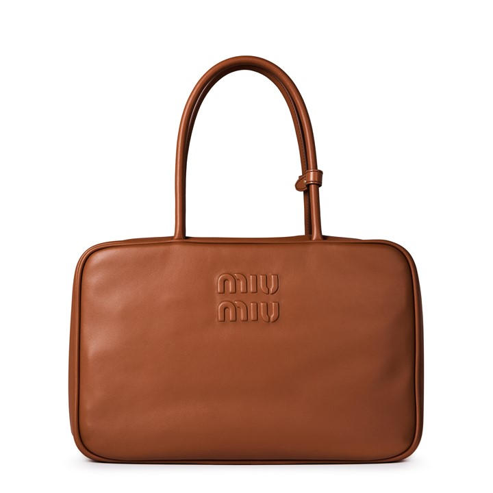 Miu Miu Women's Brown Beau Leather Bag