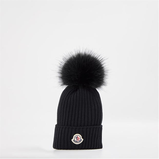 Navy 742 - MONCLER - Kids Beanie