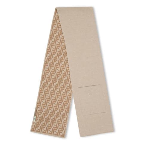 FENDI - Kids Logo Midweight Scarf
