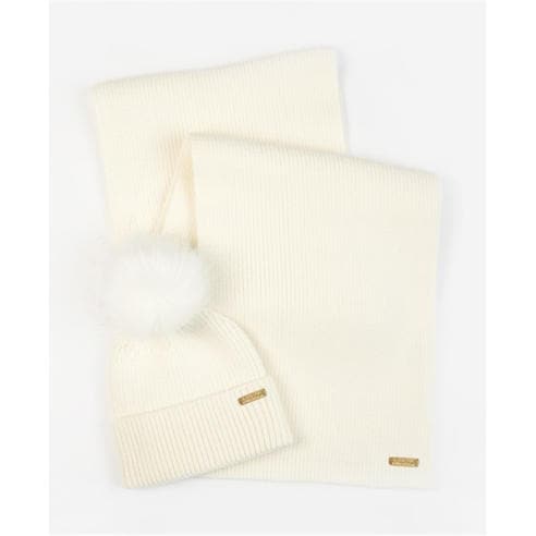 Barbour International - Mallory Beanie & Scarf Gift Set
