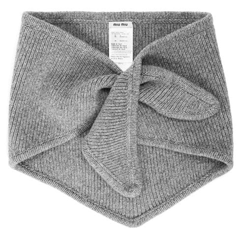 MIU MIU - Miu Cashmere Scarf Ld64