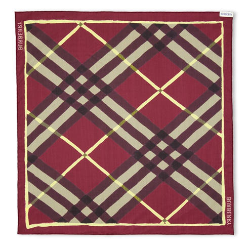 BURBERRY - Burb Argyle Check Ld63