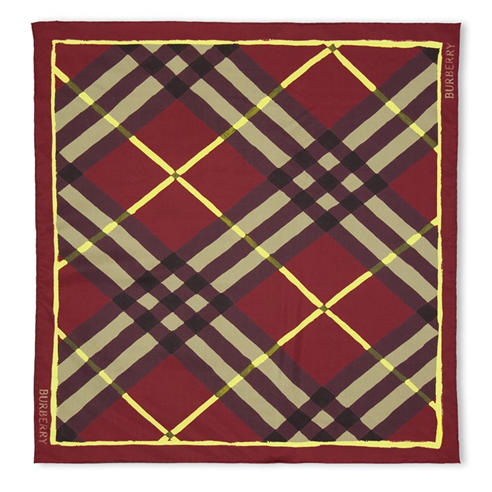 BURBERRY - Burb Argyle Check Ld63