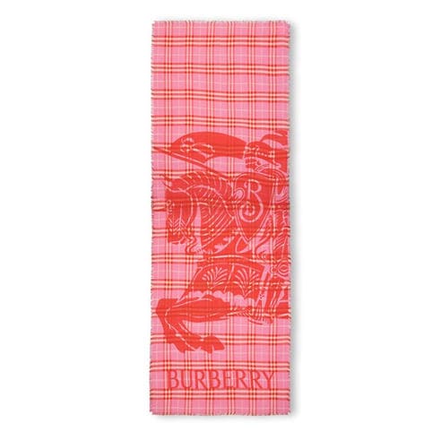 BURBERRY - Burb Gauze Scarf Ld63