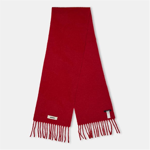 Brown - JACQUEMUS - Women's Jacquard Midweight Scarf