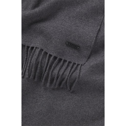 Boss - Mens BOSS Knitted Scarf with Logo Detail (Naster)