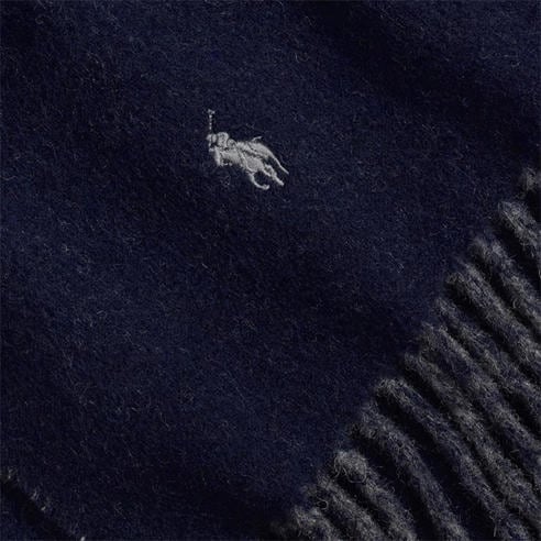 Polo Ralph Lauren - Reversible Wool Blend Scarf