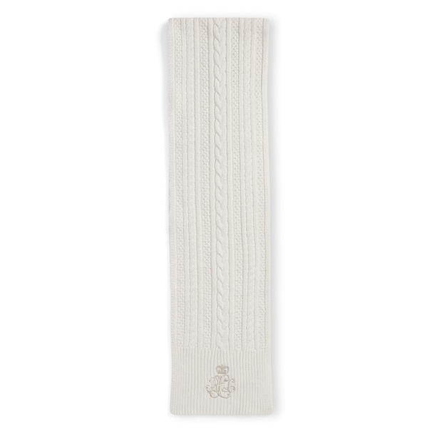 Lauren by Ralph Lauren Cable-Knit Scarf,Specials : American Fashion Style Bags On Sale