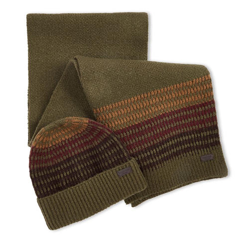 Barbour - Branton Beanie and Scarf Gift Set