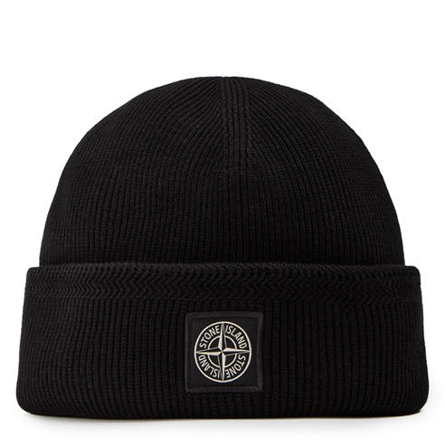 STONE ISLAND - Men's Patch Beanie