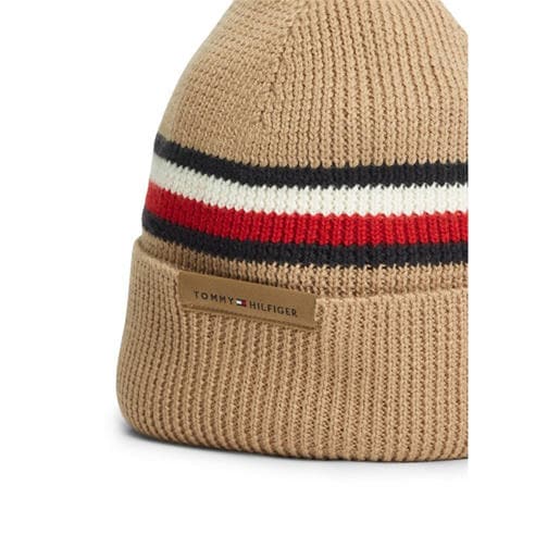 Tommy Hilfiger - Wool Blend Global Stripe Beanie