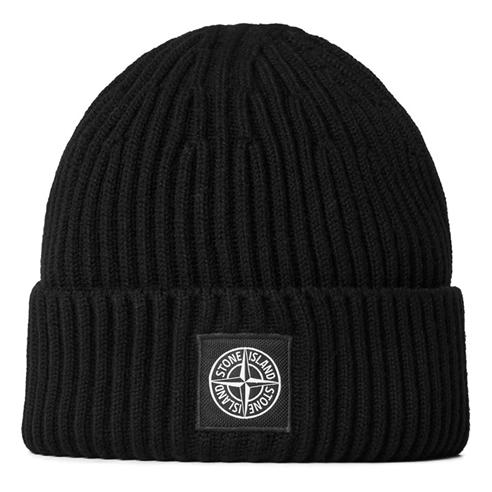 STONE ISLAND - Stone Patch Beanie Sn64