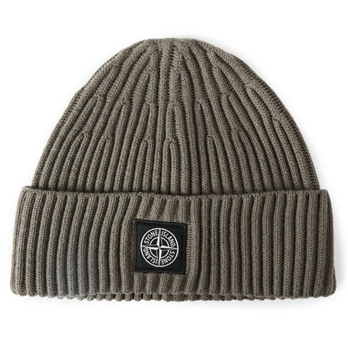 STONE ISLAND - Stone Patch Beanie Sn64