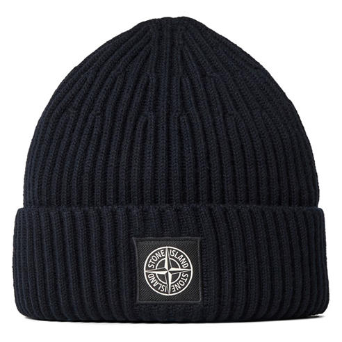 STONE ISLAND - Stone Patch Beanie Sn64