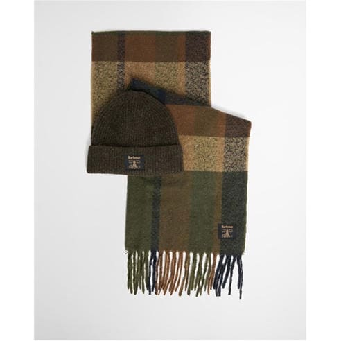 Barbour - Westerdale Beanie & Scarf Gift Set