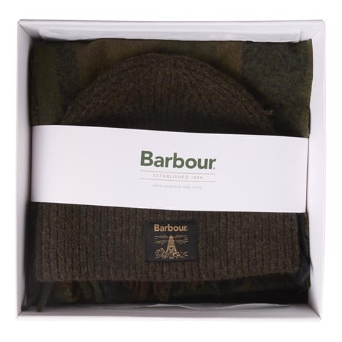 Barbour - Westerdale Beanie & Scarf Gift Set