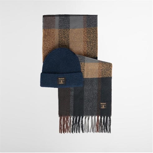 Barbour - Westerdale Beanie & Scarf Gift Set