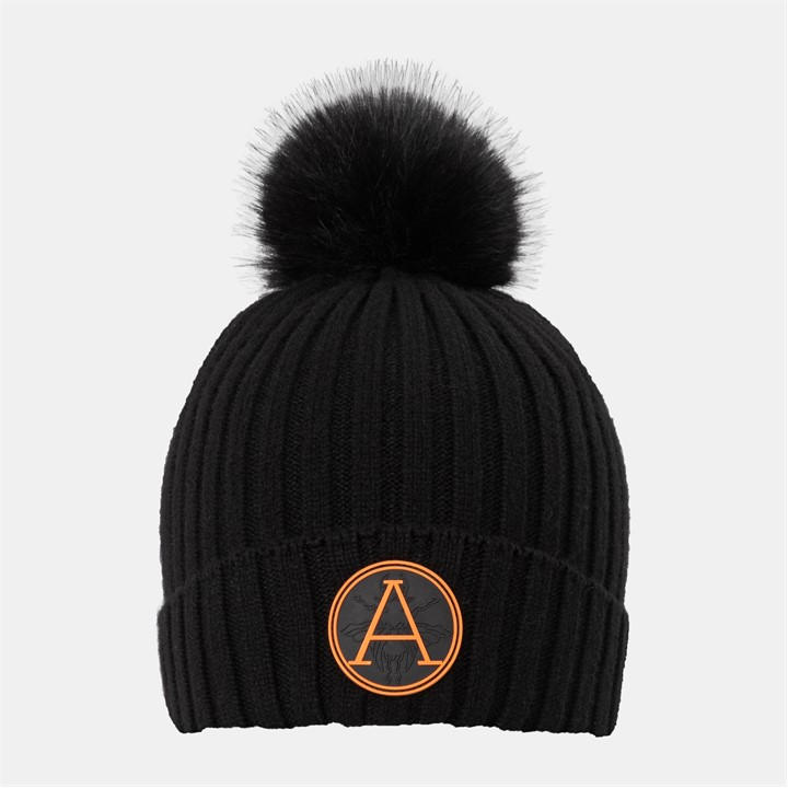 ARCTIC ARMY Men’s OG Chunky Ribbed Knit Beanie – Black
