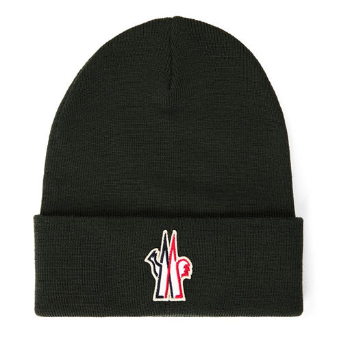 MONCLER - Men's Logo Wool Beanie