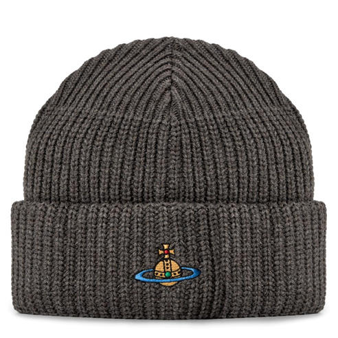 VIVIENNE WESTWOOD - Men's Sport Wool Embroidered Beanie