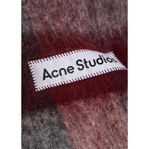 Acne Studios - Women's Vally Check Wool Scarf