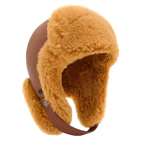 Acne Studios - Women's Belmet Shearling Snap Trapper Hat