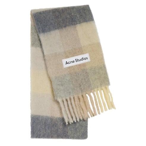 Acne Studios - Vally Check Wool Midweight Scarf