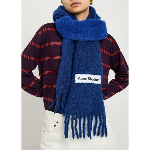 Acne Studios - Unisex Mohair Dip Dye Midweight Scarf
