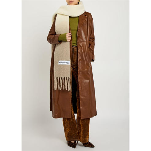Acne Studios - Unisex Mohair Dip Dye Midweight Scarf