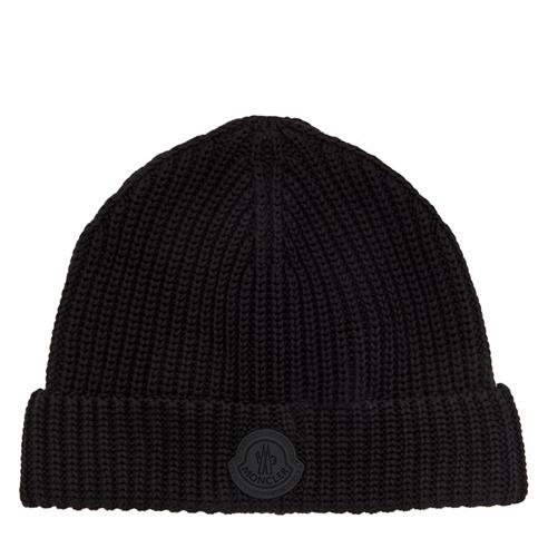 Moncler - Men's Cotton Logo Beanie