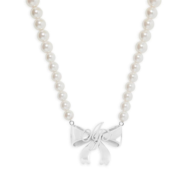 AGENT PROVOCATEUR Beki Pearl Bow Pendant,All Products : American Fashion Style Bags On Sale