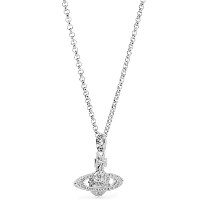 Vivienne Westwood Women's Silver Saturn Orb Pendant Necklace