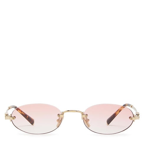 Miu Miu - MIU MIU RIMLESS OVAL METAL SG