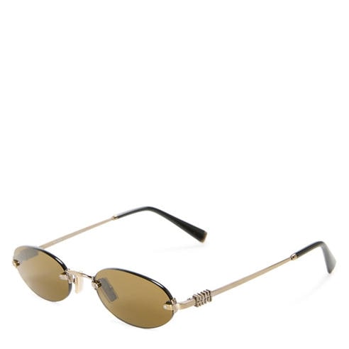 Miu Miu - MIU MIU RIMLESS OVAL METAL SG
