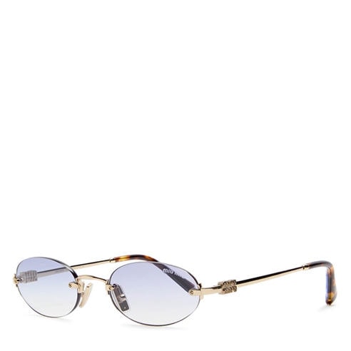 Miu Miu - MIU MIU RIMLESS OVAL METAL SG