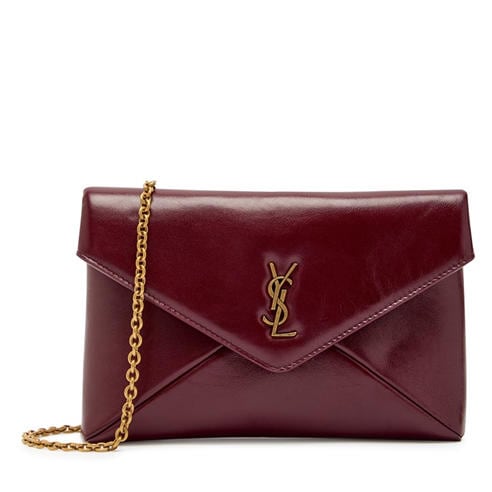 Saint Laurent - ENVELOPE SOFT POUCH W CHAIN