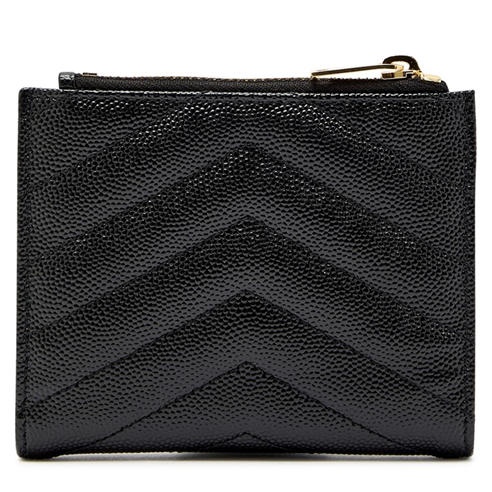 Saint Laurent - Women's Cassandre Leather Billfold Wallet