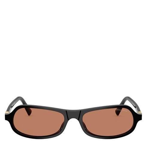 Miu Miu - Women's Narrow Oval Sunglasses