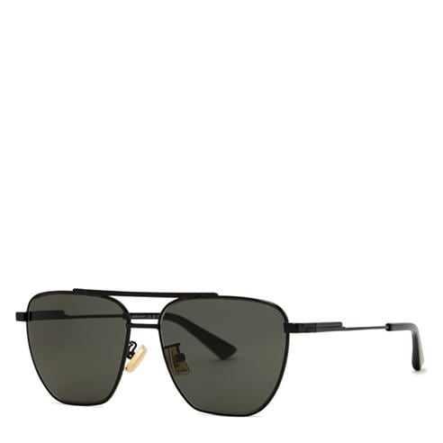 Bottega Veneta - Men's Hexagonal Metal Sunglasses