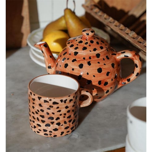ANNA + NINA - Anna Leopard Teapot